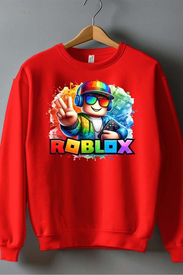 Sweat Col Rond Garçon en Gros | Rob Peace game