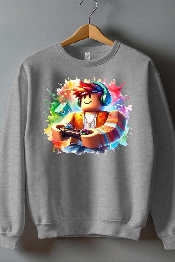 Sweat Col Rond Garçon en Gros | Rob Play