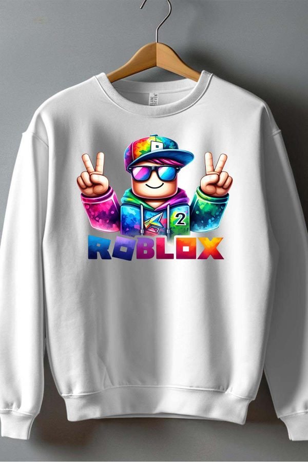 Sweat Col Rond Garçon en Gros | Rob deux