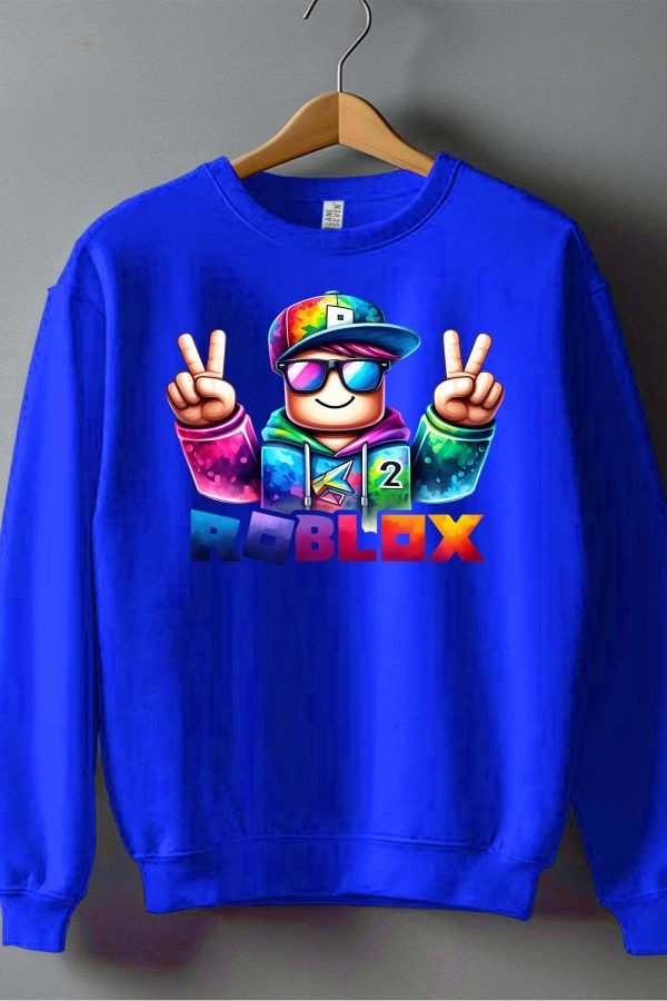 Sweat Col Rond Garçon en Gros | Rob deux