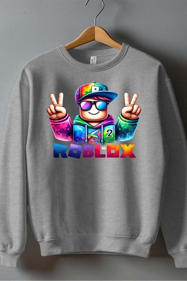 Sweat Col Rond Garçon en Gros | Rob deux