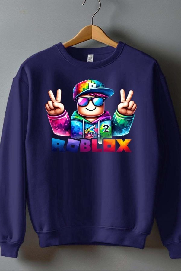 Sweat Col Rond Garçon en Gros | Rob deux