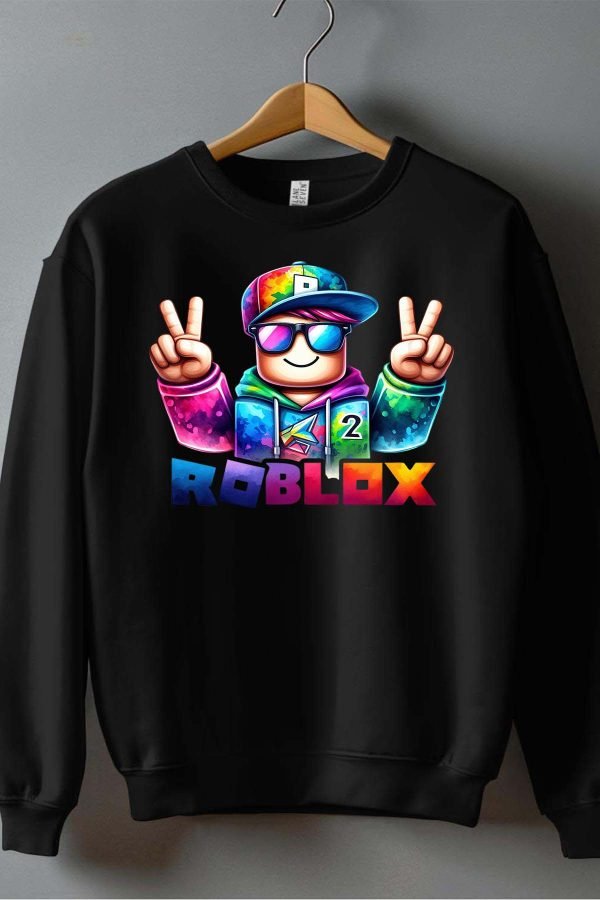 Sweat Col Rond Garçon en Gros | Rob deux