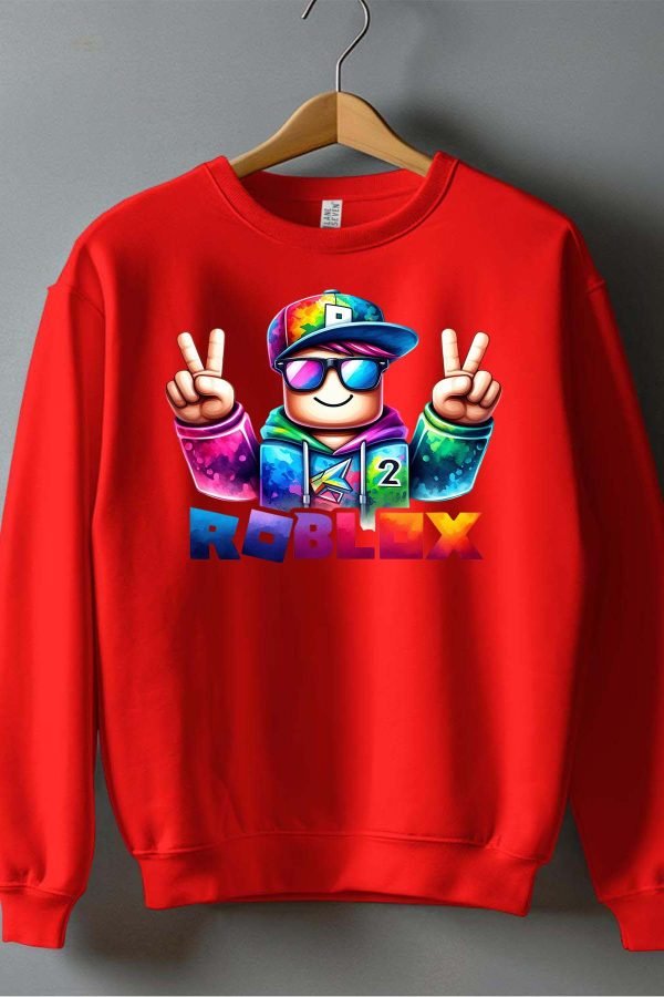 Sweat Col Rond Garçon en Gros | Rob deux