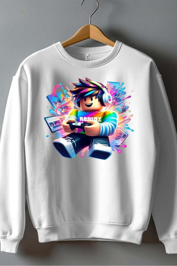 Sweat Col Rond Garçon en Gros | Rob multiscreen