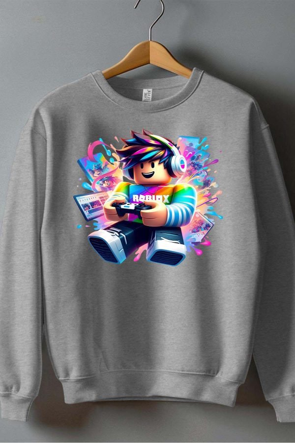 Sweat Col Rond Garçon en Gros | Rob multiscreen