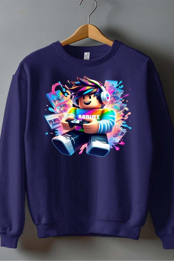 Sweat Col Rond Garçon en Gros | Rob multiscreen