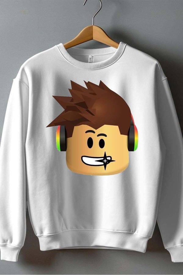 Sweat Col Rond Garçon en Gros | Rob tête