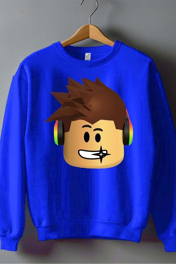 Sweat Col Rond Garçon en Gros | Rob tête