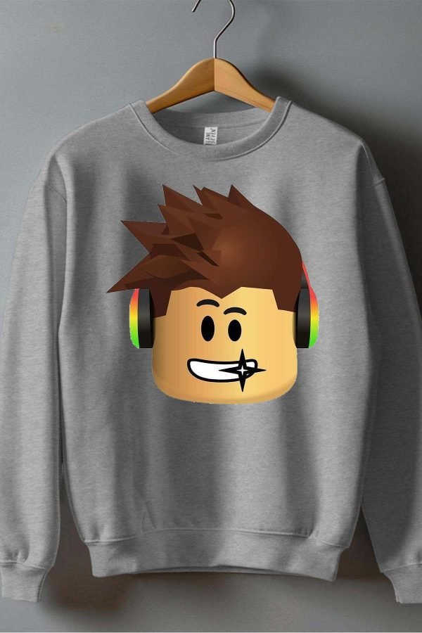 Sweat Col Rond Garçon en Gros | Rob tête