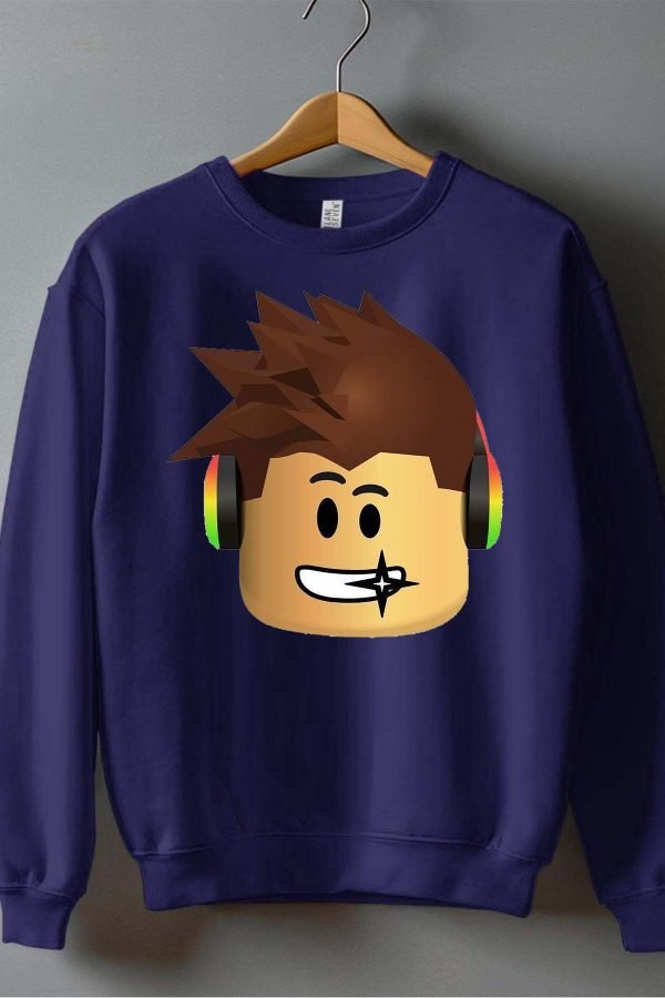 Sweat Col Rond Garçon en Gros | Rob tête