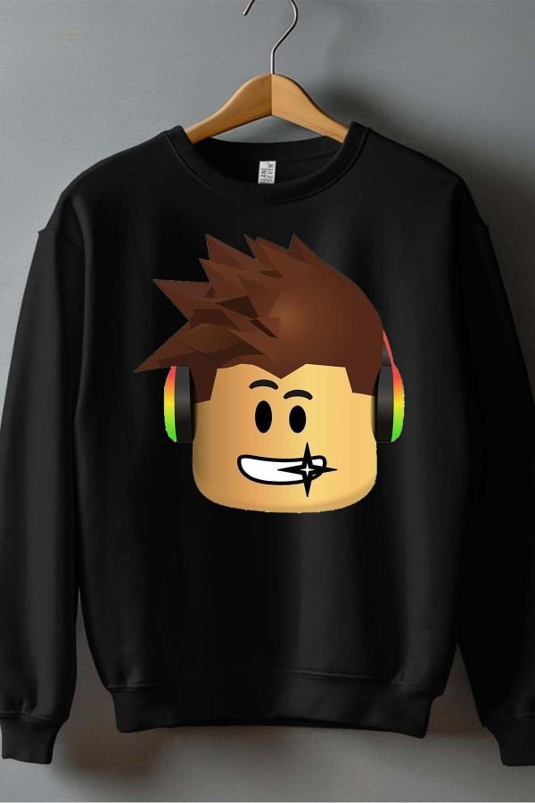 Sweat Col Rond Garçon en Gros | Rob tête