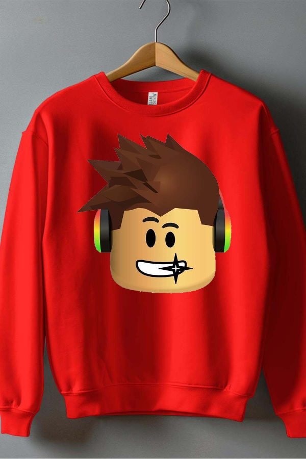 Sweat Col Rond Garçon en Gros | Rob tête