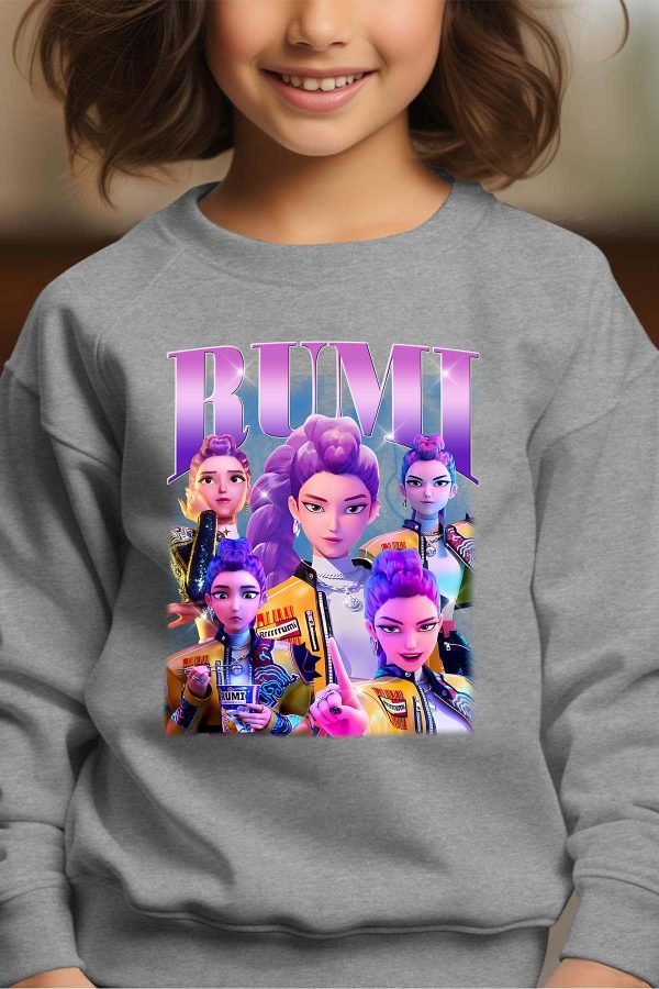 Sweat Col Rond Fille en Gros | Rumi Bootleg