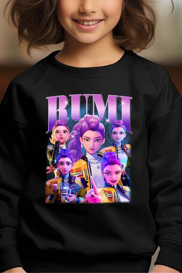 Sweat Col Rond Fille en Gros | Rumi Bootleg