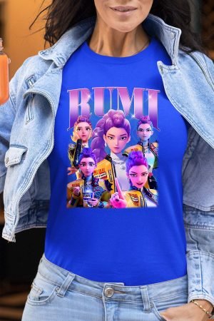 Rumi Bootleg – Tshirt Femme – Bleu Roi