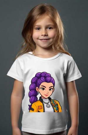 T-shirt Fille en Gros | Rumi cartoon