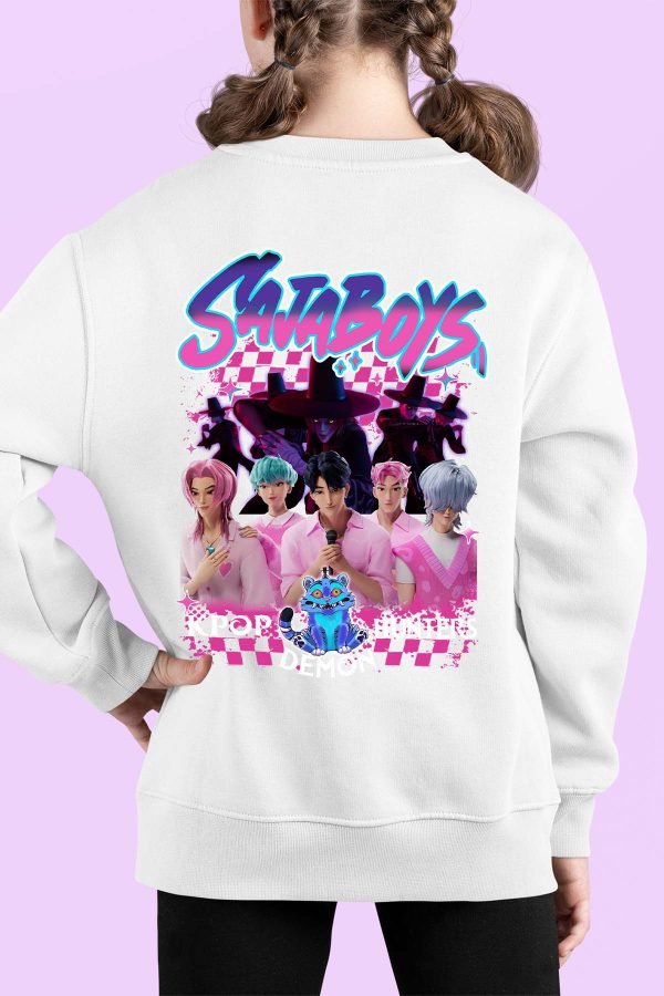 Sweat Col Rond Fille en Gros | Saja Boys Hunters AR