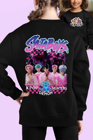 Sweat Col Rond Fille en Gros | Saja Boys Hunters AR