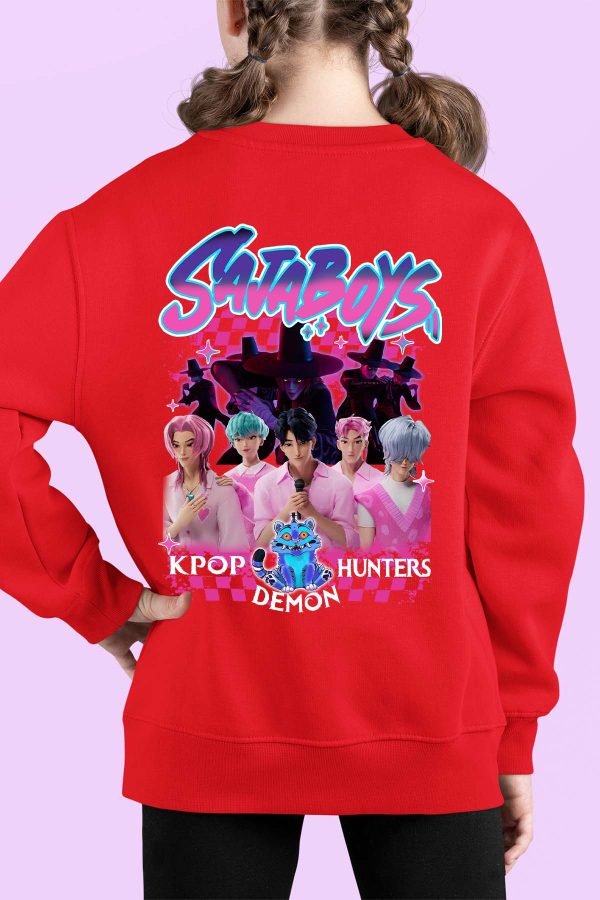 Sweat Col Rond Fille en Gros | Saja Boys Hunters AR