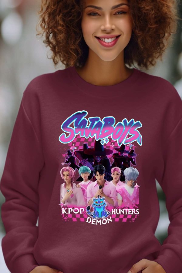 Sweat Col Rond Femme en Gros | Saja Boys Hunters