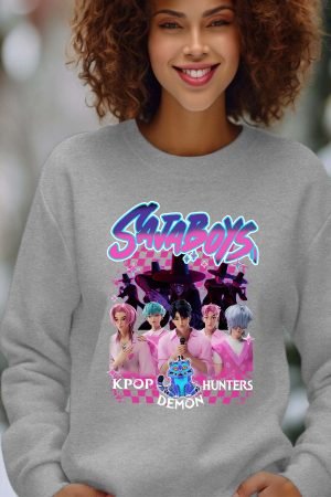 Sweat Col Rond Femme en Gros | Saja Boys Hunters