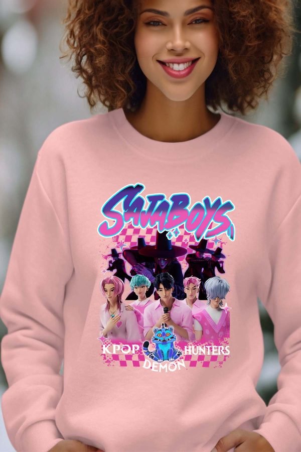 Sweat Col Rond Femme en Gros | Saja Boys Hunters