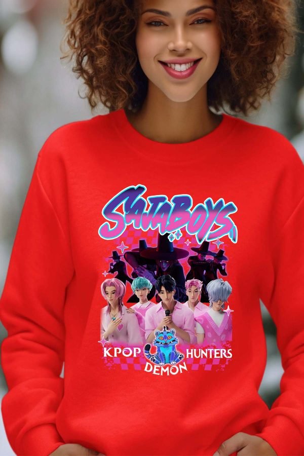 Sweat Col Rond Femme en Gros | Saja Boys Hunters