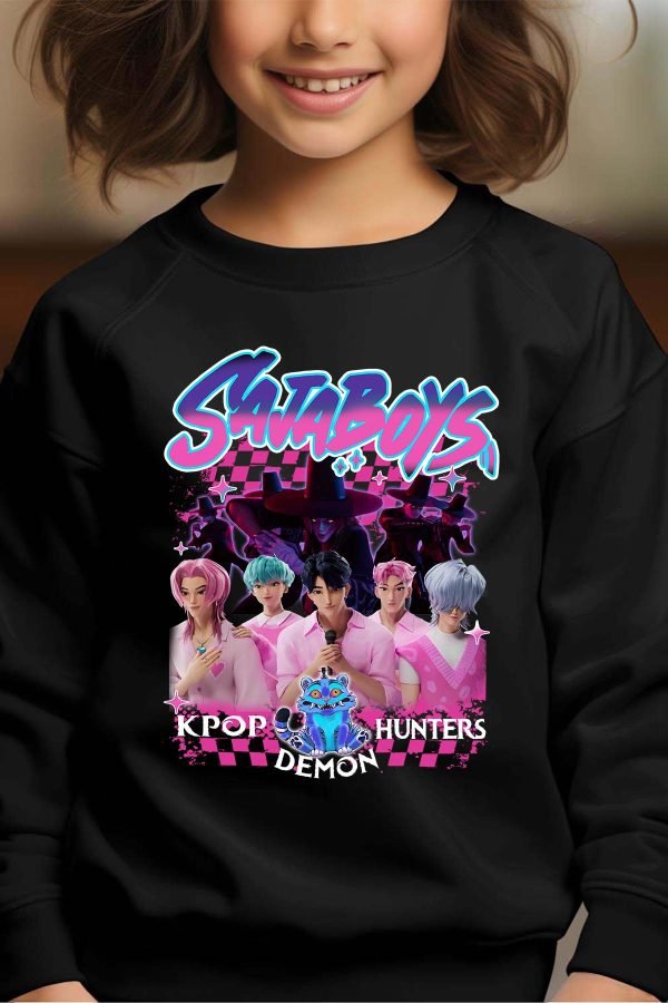 Sweat Col Rond Fille en Gros | Saja Boys Hunters