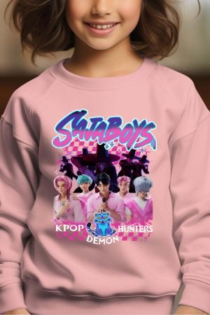 Sweat Col Rond Fille en Gros | Saja Boys Hunters