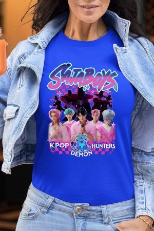 Saja Boys Hunters – Tshirt Femme – Bleu Roi