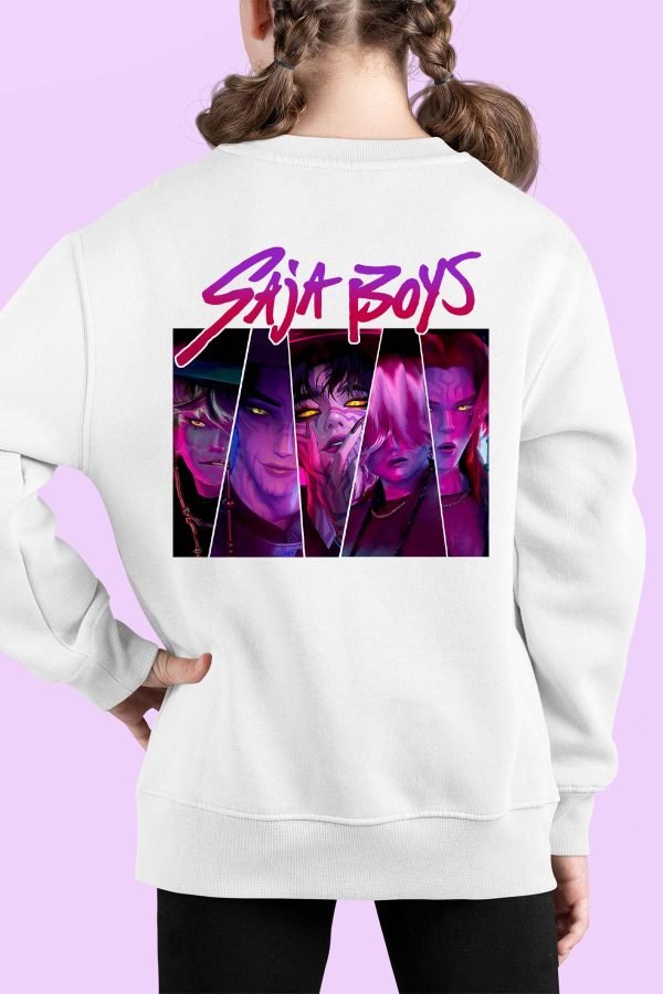 Sweat Col Rond Fille en Gros | Saja Boys Triangle AR