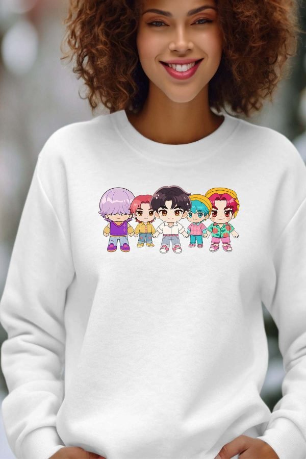 Sweat Col Rond Femme en Gros | Saja Team