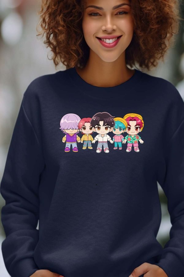 Sweat Col Rond Femme en Gros | Saja Team