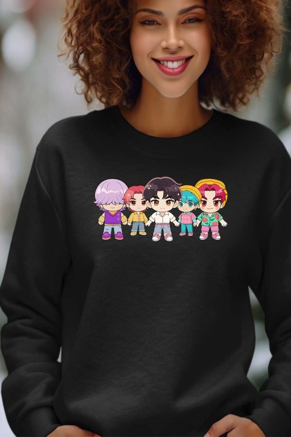 Sweat Col Rond Femme en Gros | Saja Team