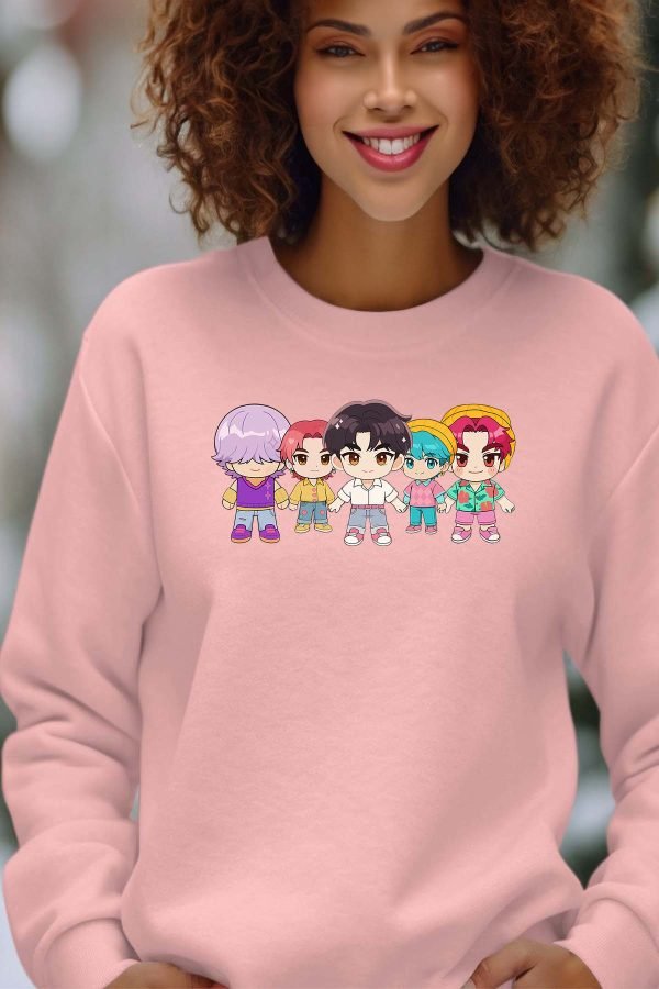 Sweat Col Rond Femme en Gros | Saja Team