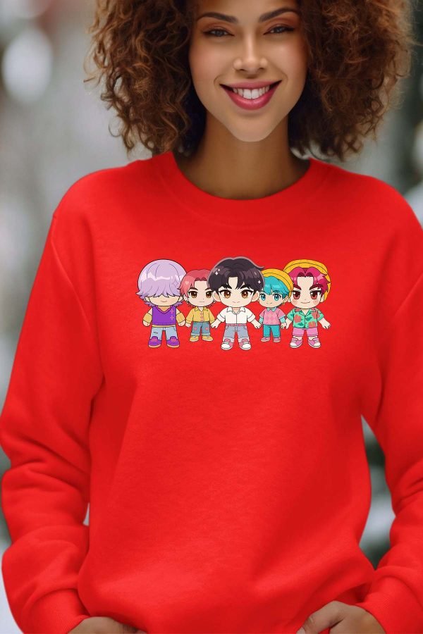 Sweat Col Rond Femme en Gros | Saja Team