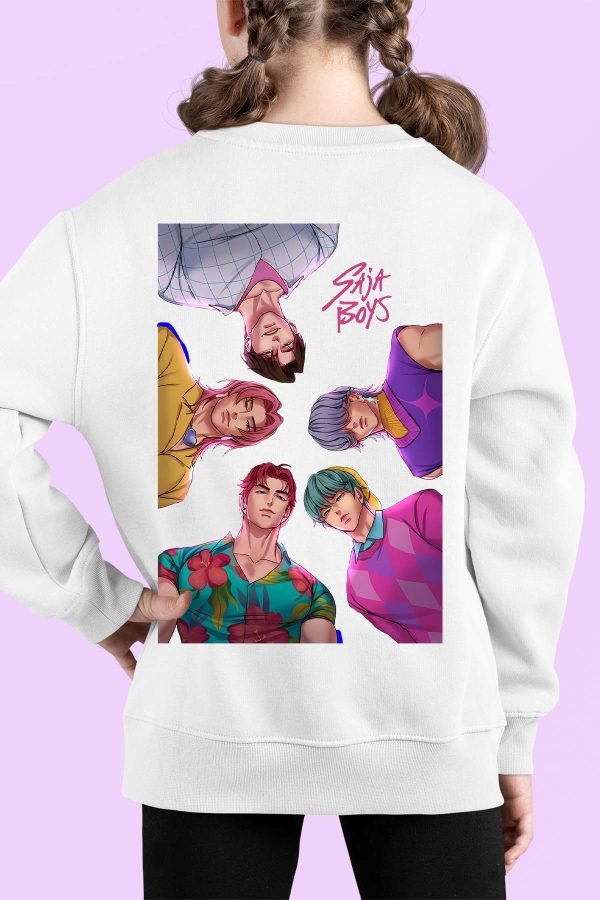 Sweat Col Rond Fille en Gros | See Saja