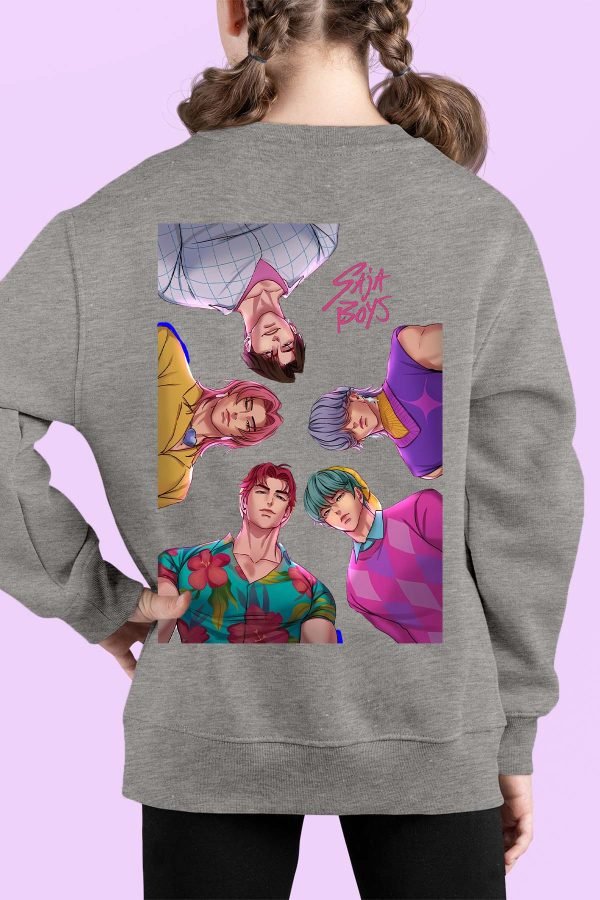 Sweat Col Rond Fille en Gros | See Saja