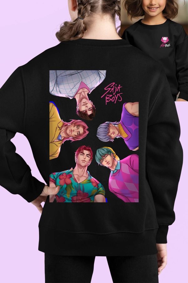 Sweat Col Rond Fille en Gros | See Saja