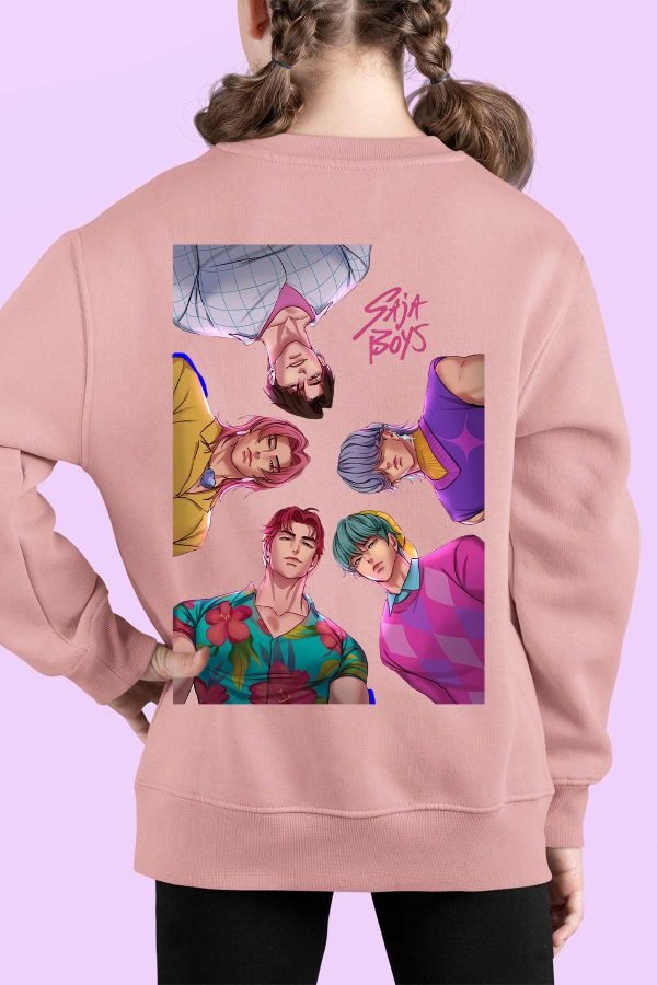 Sweat Col Rond Fille en Gros | See Saja