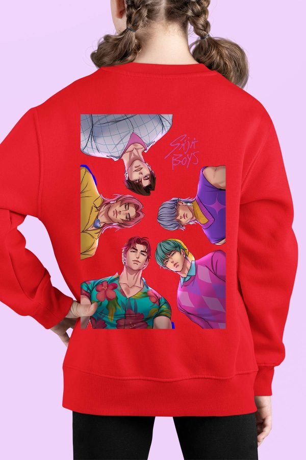 Sweat Col Rond Fille en Gros | See Saja