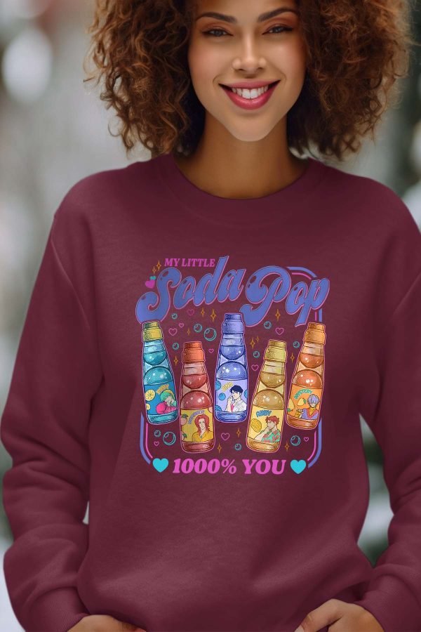 Sweat Col Rond Femme en Gros | Soda Kpop