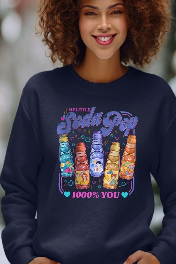 Sweat Col Rond Femme en Gros | Soda Kpop