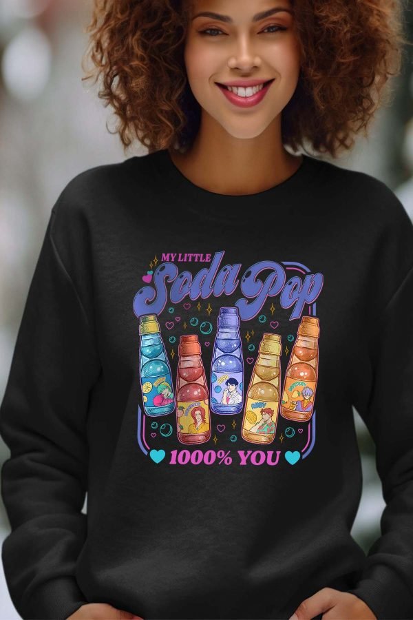 Sweat Col Rond Femme en Gros | Soda Kpop
