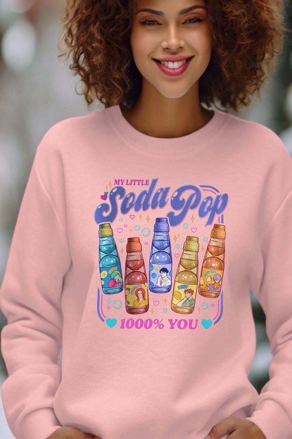 Sweat Col Rond Femme en Gros | Soda Kpop