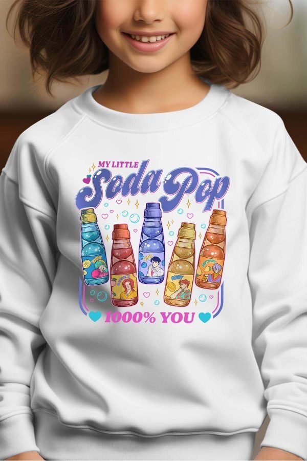 Sweat Col Rond Fille en Gros | Soda Kpop