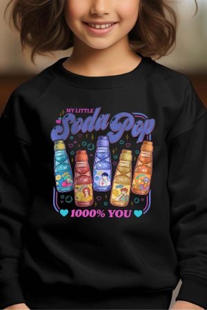 Sweat Col Rond Fille en Gros | Soda Kpop