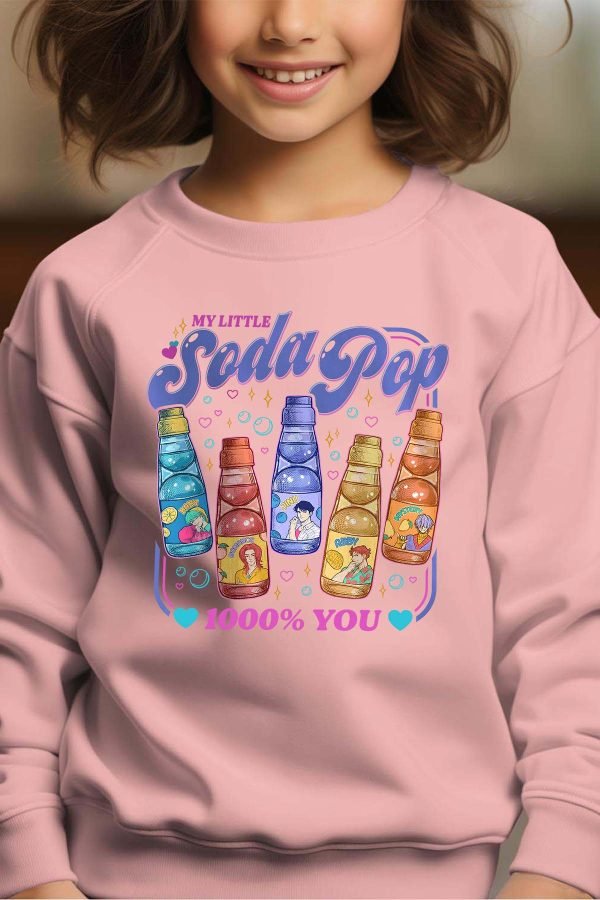 Sweat Col Rond Fille en Gros | Soda Kpop