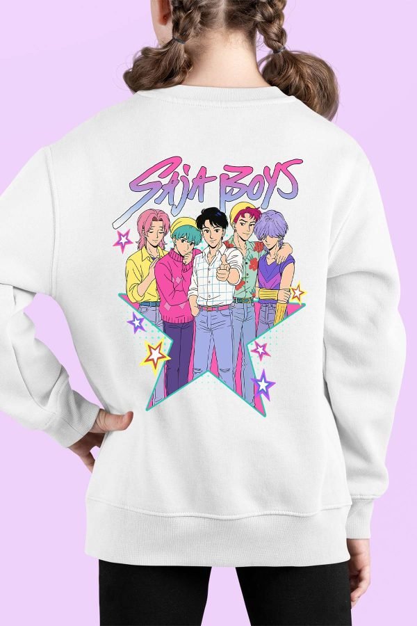 Sweat Col Rond Fille en Gros | Star Saja Boys